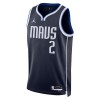 Dres Dallas Mavericks Kyrie Irving 2 Jordan 2022-23 Statement Edition Navy Swingman